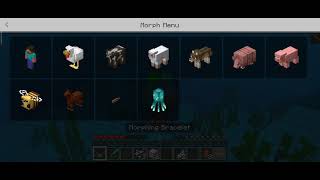 Morph Into Any Mob | Minecraft Bedrock Add-On and Download Here. Credits: CookieDookie screenshot 5