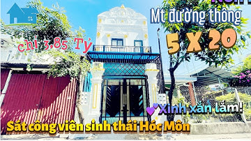 💥📣kẹt tiền gấp! Bán mặt tiền thông 5x20 tiện kdoanh ngay Nguyễn Thị Thử Hóc Môn 3 tỷ …