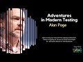 Utor with alan page adventure to a modern testing