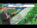 Update on winter system with snow potential, mainly southeast of Columbus