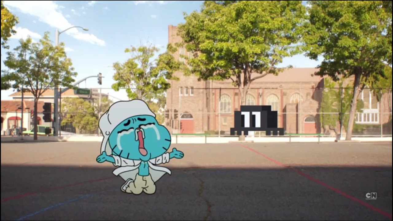 The Amazing World Of Gumball Ocho Watches Gumball Crying On His Knees Youtube