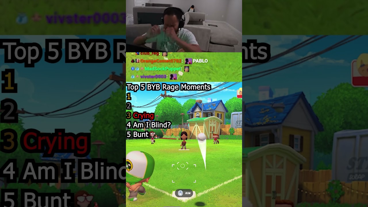 Top 5 Backyard Baseball Rage Moments