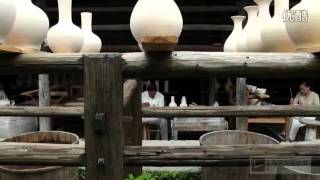 The procedure of porcelain making in Jingdezhen City .mp4