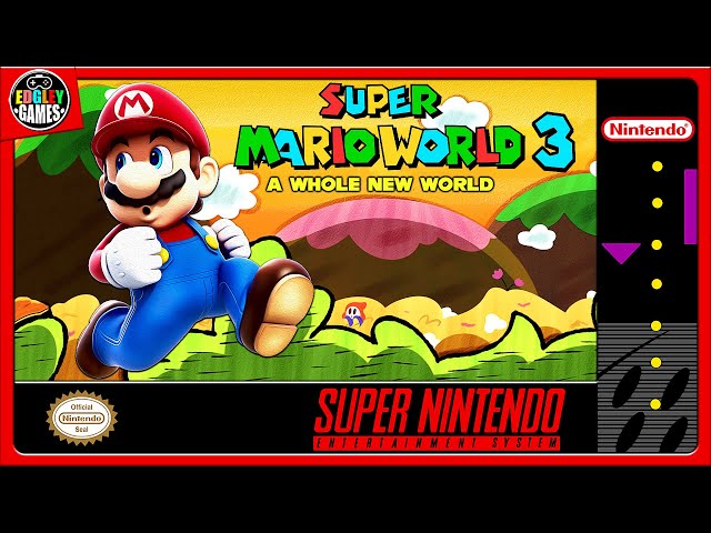 Super Mario World 3 Um Novo Mundo para o Super Nintendo