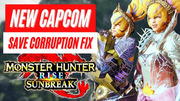 New Capcom Save Corruption FIX Monster Hunter Rise Sunbreak Free Title Update 5 Reveal News