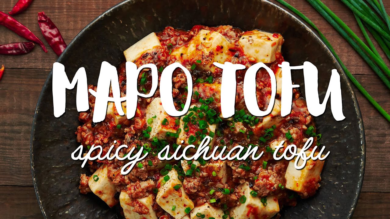 BEST Mapo Tofu Recipe - SPICY! (麻婆豆腐)