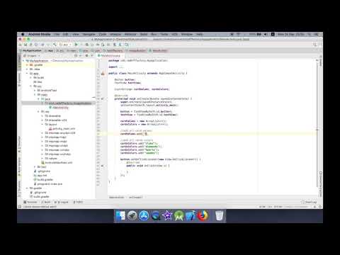 Develop Random Card Generator in Android Studio