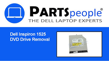 Dell Inspiron 1525 (PP29L) DVD Drive How-To Video Tutorial