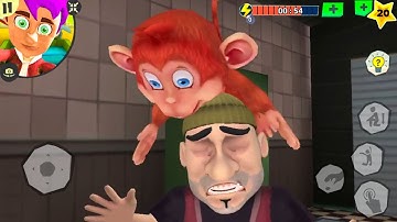 Scary Robber Home Clash - New Update New Chapter New Levels Monkeying Around(Android,iOS)