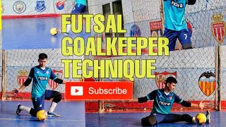 FUTSAL GOALKEEPER TRAINING - TECHNIQUE #1 - EBGS GOALIE