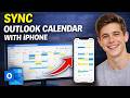 How To SYNC Outlook Calendar With iPhone (EASY) 2026