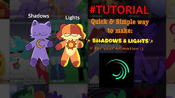 ✨Quick & Simple way to make Shadows & Lights for your animation✨ [TUTORIAL]