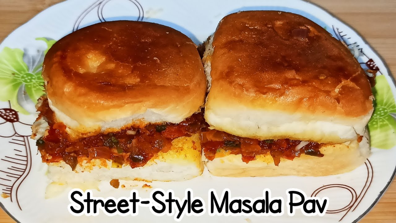 Masala Pav Recipe | 