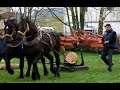 Holzrcken mit historischem schlitten