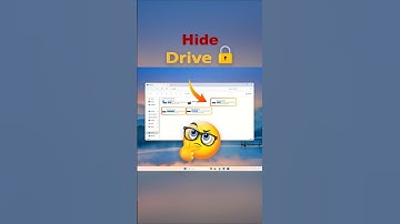 How to Hide Any Drive in Windows (Without Deleting It!) | Simple & Safe Method