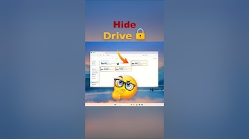 How to Hide Any Drive in Windows (Without Deleting It!) | Simple & Safe Method