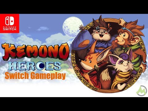 Kemono Heroes - First 1 Hour Switch Gameplay