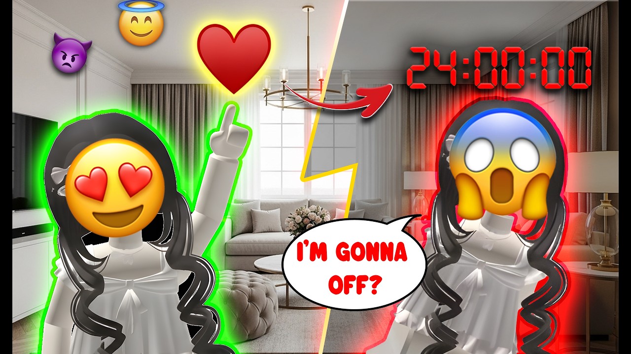 💔 I CHOSE A HEART AND ONLY HAD ONE DAY LEFT ⌛ #roblox #robloxstory