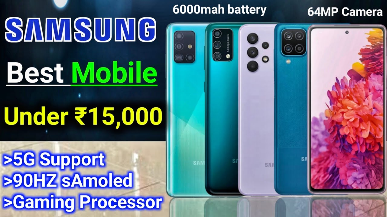 Samsung Mobile Under 15000 5G Phone 6000mah Battery 8gb 128gb 