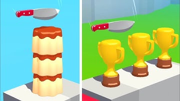 Slice It All Game! Very Satisfying and Relaxing ASMR Slicing Video