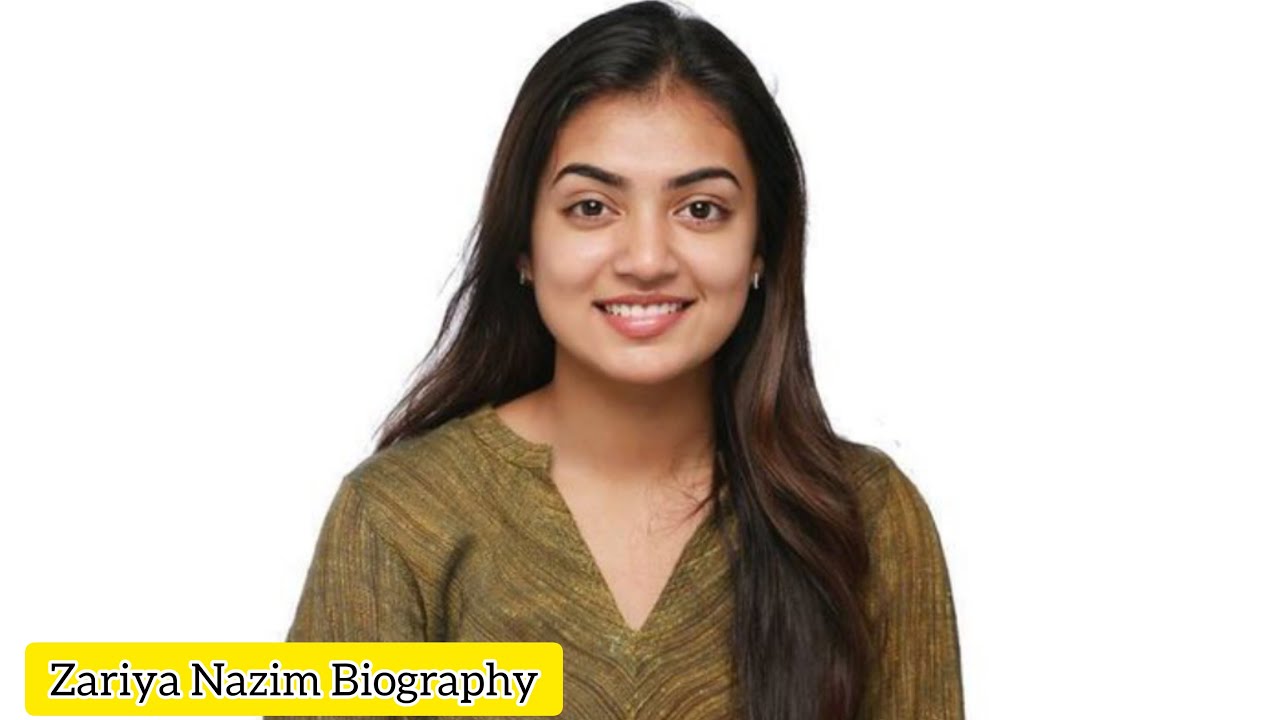 Nazim Box Indian actress and film producer Nazriya Nazim | Celebrity Box - YouTube