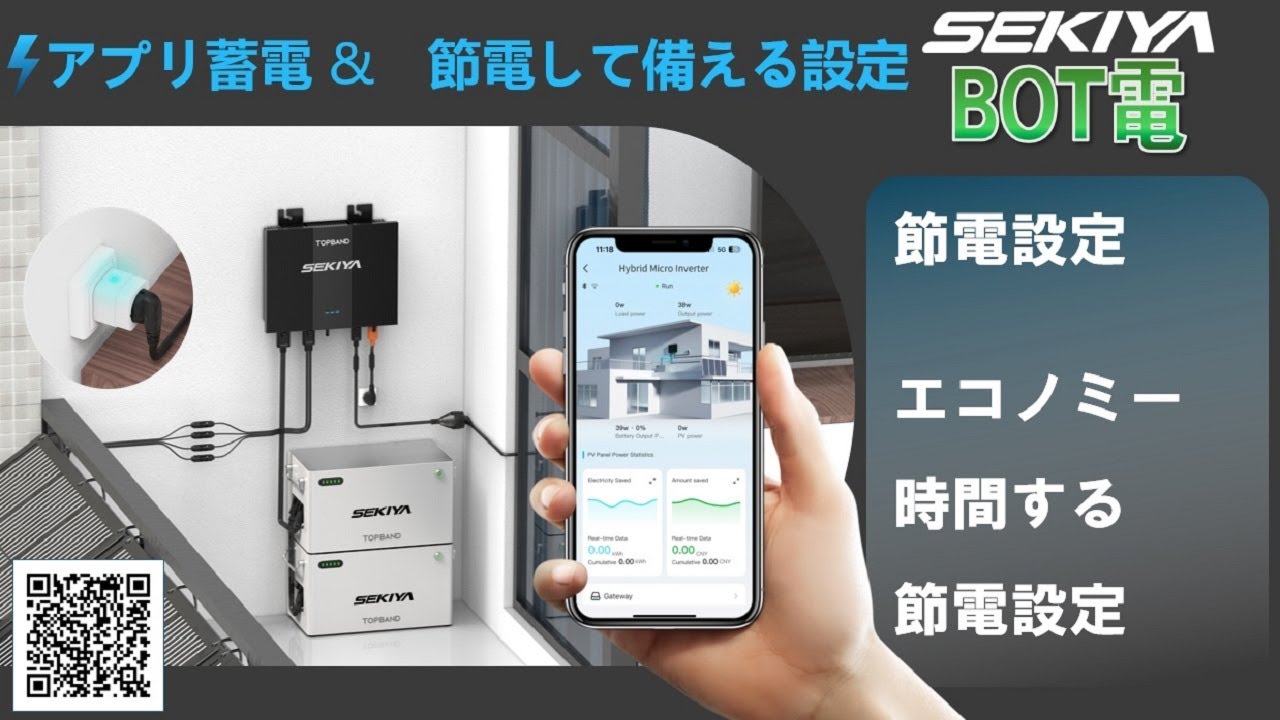 世界初のハイブリットマイクロインバーター、ソーラー付蓄電池、「Wi