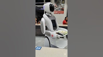 Robot serves food in Ahmedabad - Robot Cafe