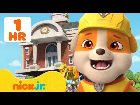 Rubble & Crew NEW EPISODES Compilation! w/ Rubble #3 | 60 Minutes | Nick Jr.