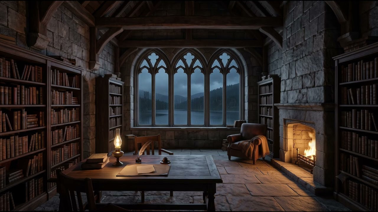 Atmospheric Sleep Story Animation