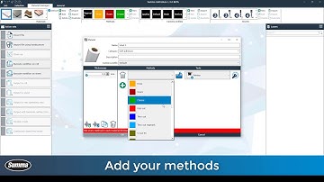 How to add a material, method and tool / Summa GoProduce