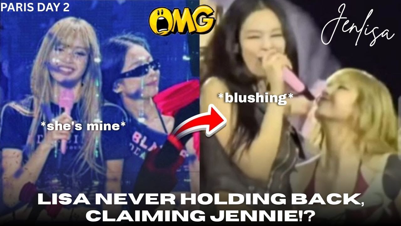 [JENLISA] - LISA NEVER HOLDING BACK CLAIMING JENNIE! | PARIS D2 