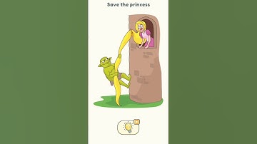 DOP 2 level 283 (Save the Princess) 👸🤫 #dop2 #gameplay #shorts