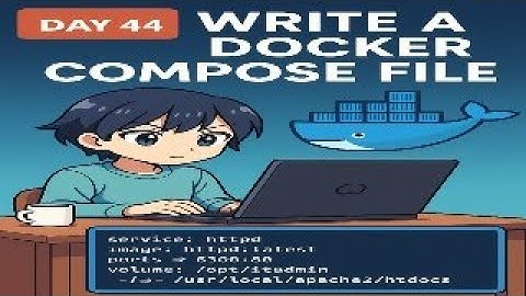 Day 44/100: Write a Docker Compose File — Hosting Static Website on HTTPD Container