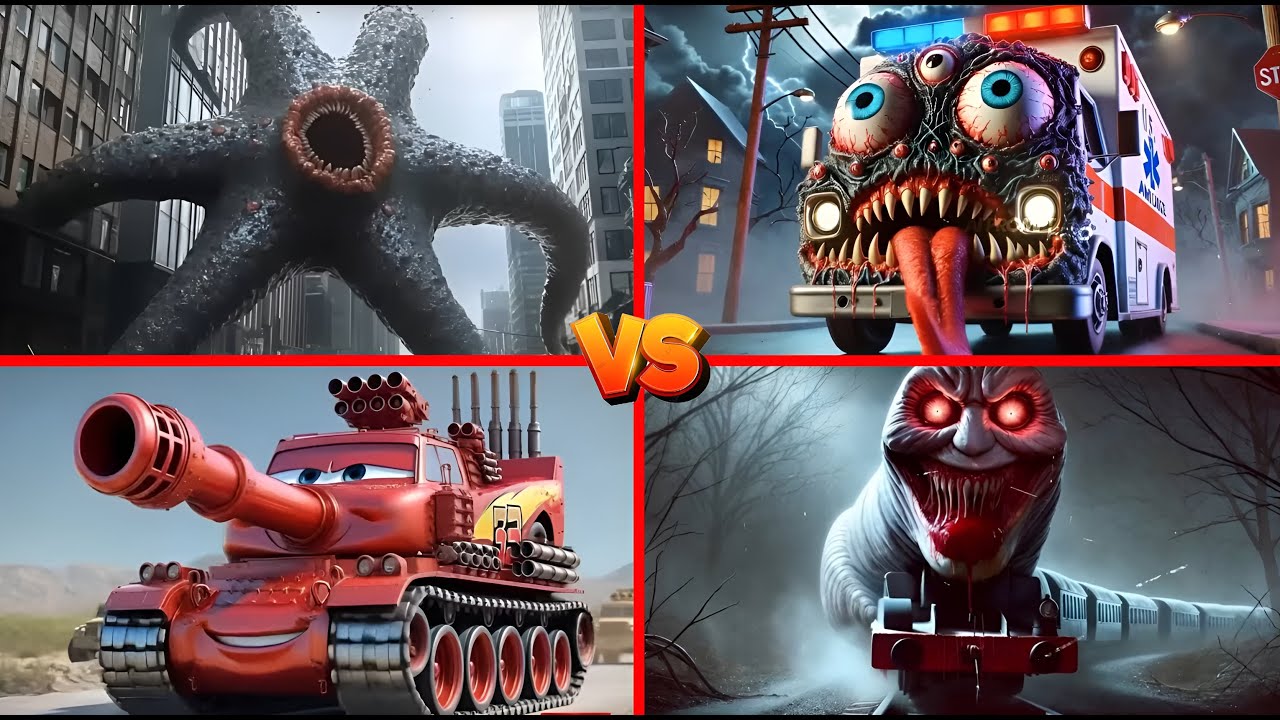 Молния Маккуин, Пожиратель машин-пауков в Tiles Hop EDM Rush🎶