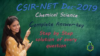 Csirnet Dec 2019chemical Scienceanswer Keypart Borganic Chemistrysolved In Detail