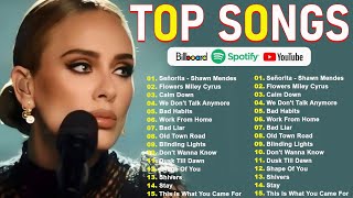 Adele, Ed Sheeran, Maroon 5, Dua Lipa, Rihanna, Bruno Mars, Taylor Swift, The Weeknd- Top Songs 2024