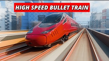 INSANE Bullet Train Animation - Blender Animation 2024 (4K)