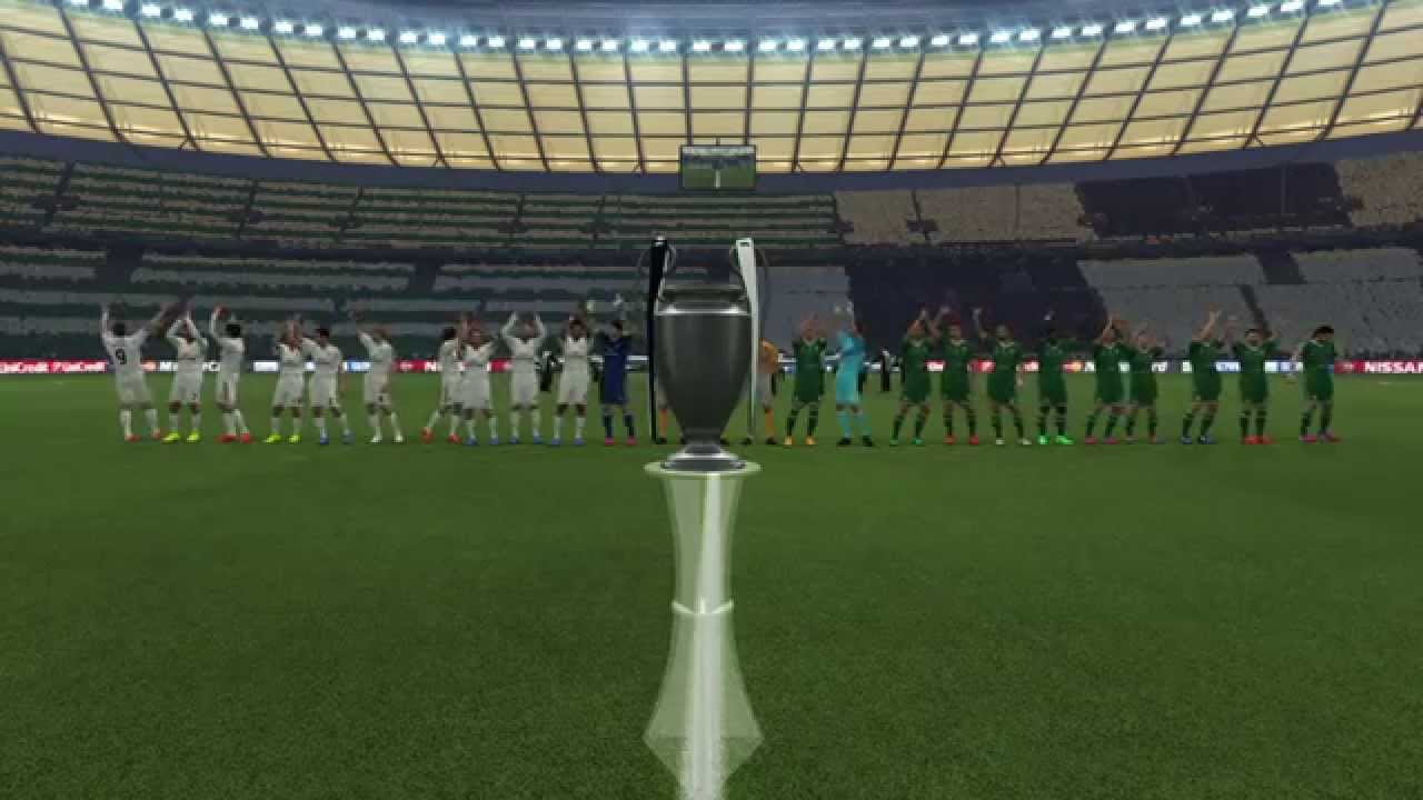 PES 2015 UEFA CHAMPIONS LEAGUE FINAL BERLIN 2015 Panathinaikos v Real Madrid C.F