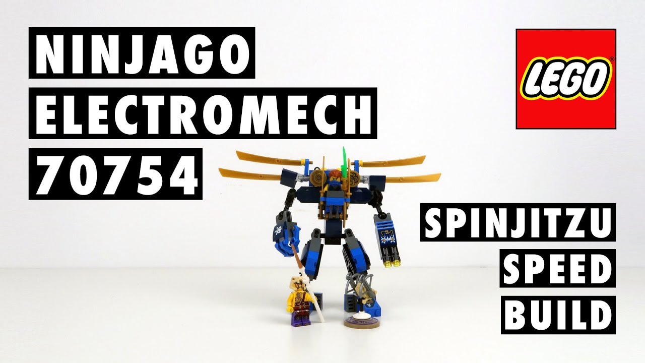 Ninjago Electro Mech Spinjitzu Speed Build (set 70754) - LEGO Blog