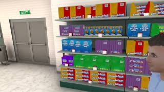 Supermarket VR and mini-games / First Gameplay