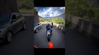 Montée route de Cilaos 🇷🇪 S1000rr HP4 / KTM 690 SMCR