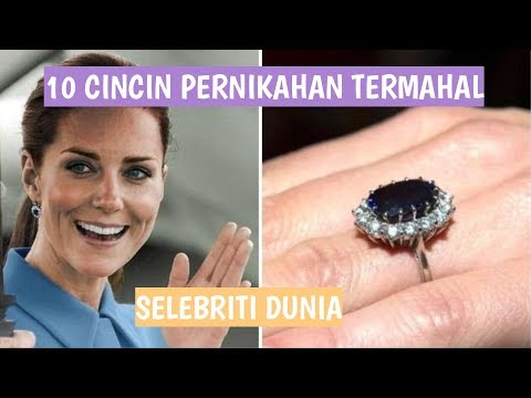 Video: Cincin perkahwinan selebriti paling mahal