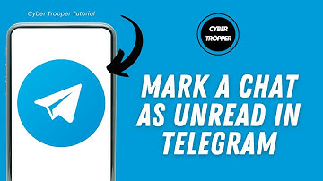 How To Mark A Chat As Unread In Telegram