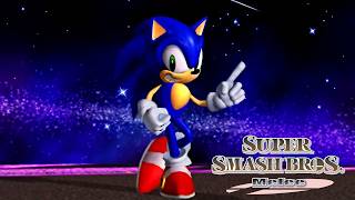 Sonic The Hedgehog in Super Smash Bros Melee Sonic The Hedgehog in Super Smash Bros Melee