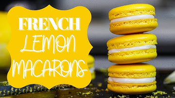 Lemon Macarons | CHELSWEETS