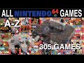 All n64 games az  useu  nintendo 64  305 games  compilation