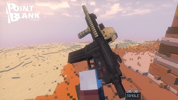 MINECRAFT GUN MOD - VIC´S POINT BLANK - RIFLE SHOWCASE - NO COMMENTARY