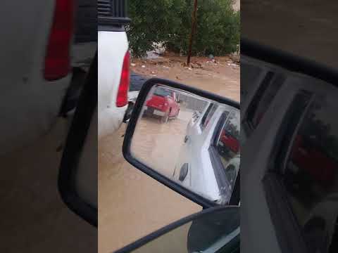 أمطار غزيرة على منطقه المزاحميه