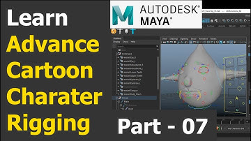 Part 7 - Start with facial Rigging  | Complete Cartoon character Rigging Tutorial from Start to End