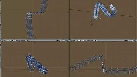 LightWave Motion Path Extrude Tool